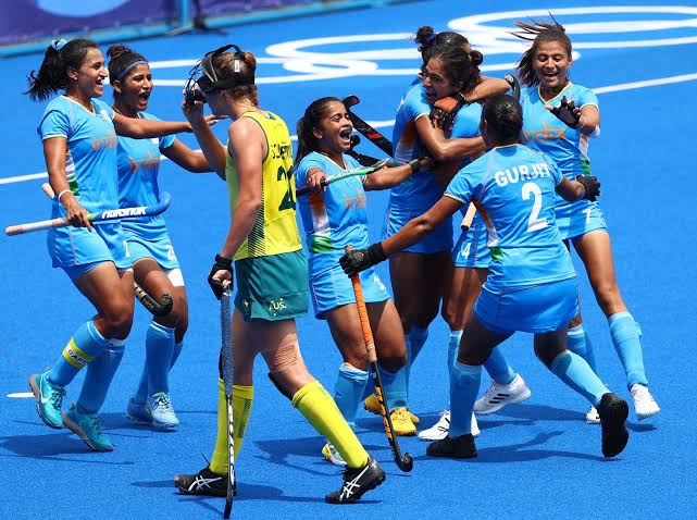 Breaking news: भारतीय महिला हॉकी टीम ने  ऑस्ट्रेलिया को हराकर सेमीफाइनल में बनाई जगह,मेडल की जगी उम्मीद 